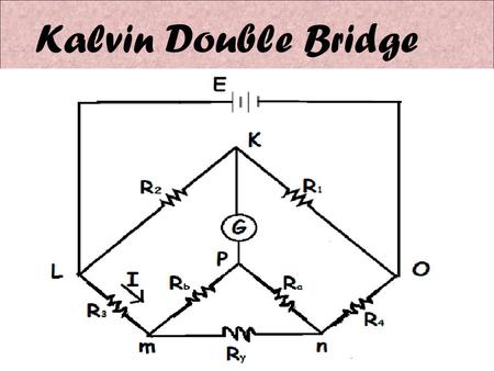 Kalvin Double Bridge.
