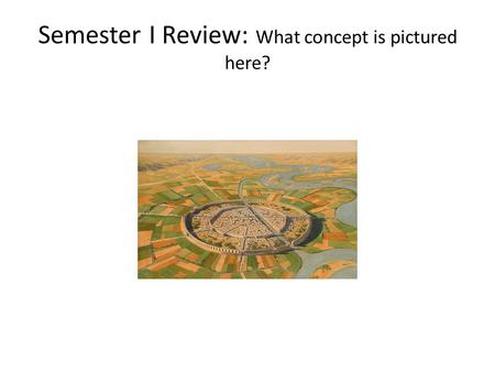 Semester I Review: What concept is pictured here?.