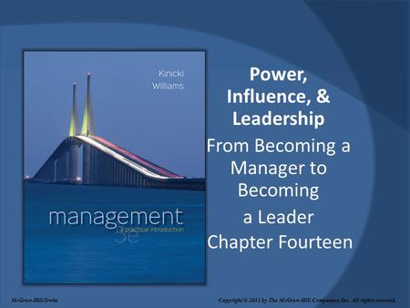 Power, Influence, & Leadership