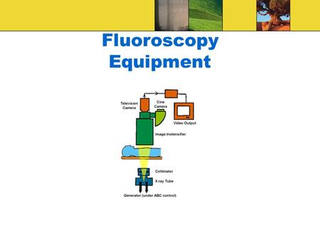 Fluoroscopy Equipment. Introduction Fluoro: is dynamic radiographic examination Fluoroscopy is primarily domain of the radiologist The role of radiographer.