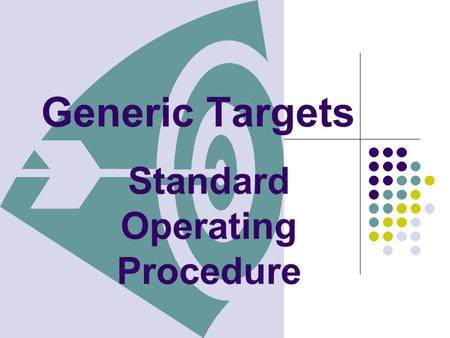 Generic Targets Standard Operating Procedure. Establishing a system that works for you…….. Year 12 Media Students - Improving essay writing 1. Essay marked.
