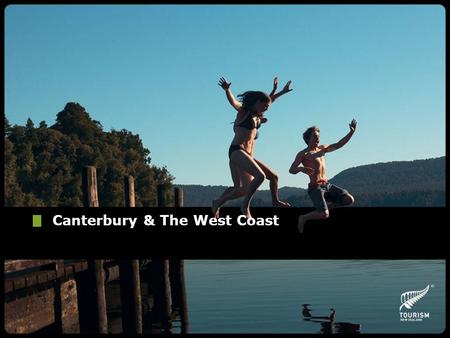 Canterbury & The West Coast. The Region of Canterbury Located in the Southern Island of New Zealand The largest region in New Zealand Area extends from.