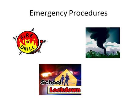 Emergency Procedures. Copyright – Disaster Resistant Communities Group - www.drc-group.com Fire Drill Procedures.