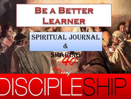 4040 days of Spiritual Journal & Sharing Spiritual Journal & Sharing.