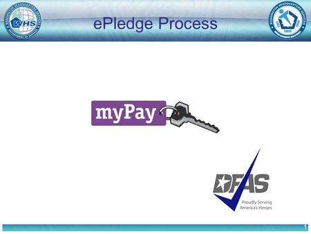 1 ePledge Process. 2 Before logging in to the myPay system: Research the Charities. www.cfcgreaternc.org printed Charity List The myPay system will time-out.