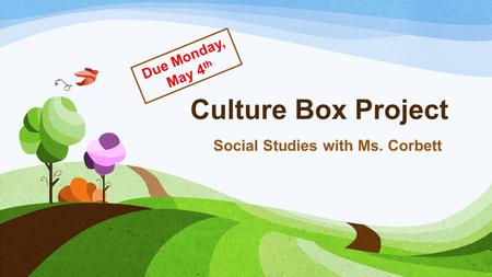 Social Studies with Ms. Corbett