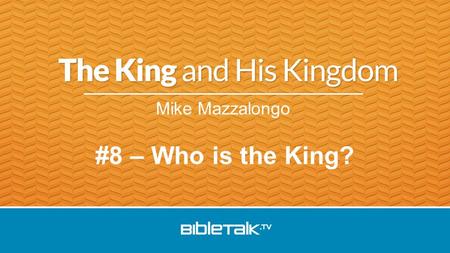 Mike Mazzalongo #8 – Who is the King?. Jesus in Jerusalem: Teach and confront Pharisees Triumphal entry Judgement and prophesy Celebrate final Passover.