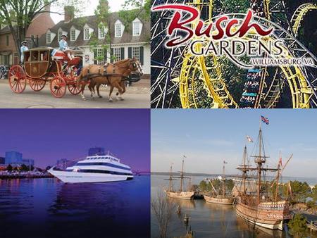 8 th Grade Class Trip Williamsburg, VA June 4 th, 5 th & 6 th 2012 Monday, Tuesday, & Wednesday of the last week of school.
