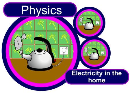 Physics Electricity in the home. Direct current (d.c.) is an electric current that always flows in one direction. Made by batteries. Electronic circuits.