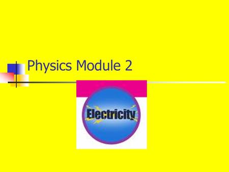 Physics Module 2. What you need to learn Circuit symbols Measuring current and voltage in series and parallel circuits Current/Voltage graphs for certain.