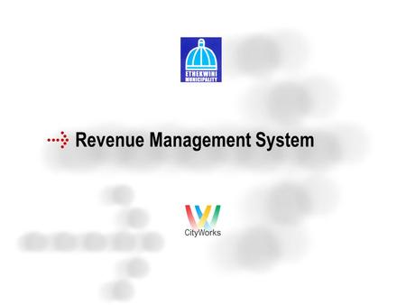 Revenue Management System. Agenda An Overview of  RMS Features  DSW in RMS context.