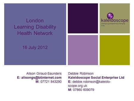 Learning Disability Health Network