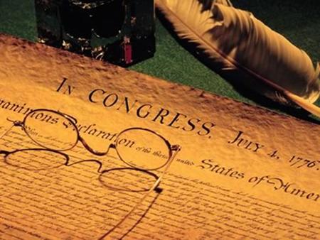 Jefferson wrote the Declaration of Independence as an argument, then he organized the Declaration into four sections: Section 1-Introduction: When In.