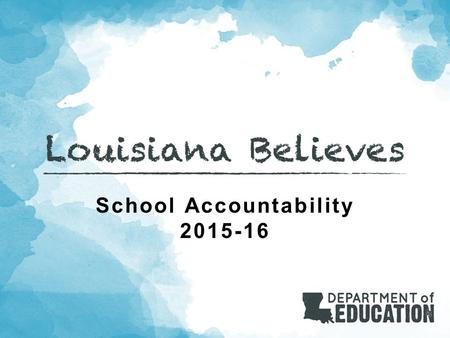 School Accountability