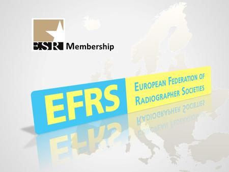 M embership. Thinking of becoming member of ESR ???