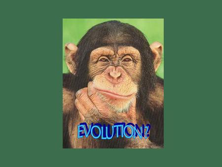 Early ideas about evolution What is evolution? What is evolution? It is the process of biological change by which descendants come to differ from their.