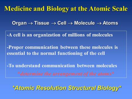 -A cell is an organization of millions of molecules -Proper communication between these molecules is essential to the normal functioning of the cell -To.
