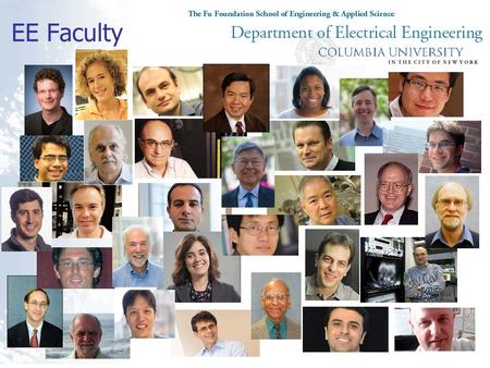 EE Faculty. EE Technical Areas Micro Devices & Physical Principals Integrated Circuits & Systems Signals & Information Processing Networking & Communications.