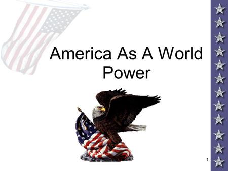 1 America As A World Power. 2 IMPERIALISM AND AMERICA Throughout the 19 th century America expanded control of the continent to the Pacific Ocean By 1880,