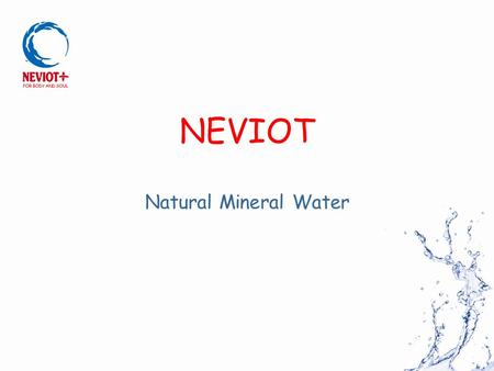 NEVIOT Natural Mineral Water