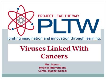 Viruses Linked With Cancers Mrs. Stewart Medical Interventions Central Magnet School.