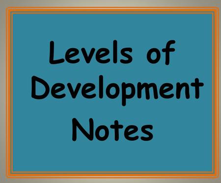 Levels of Development Notes. “Where women are poor, uneducated and have little participation in society- family size tends to be large and the population.