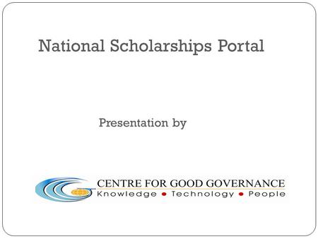 National Scholarships Portal