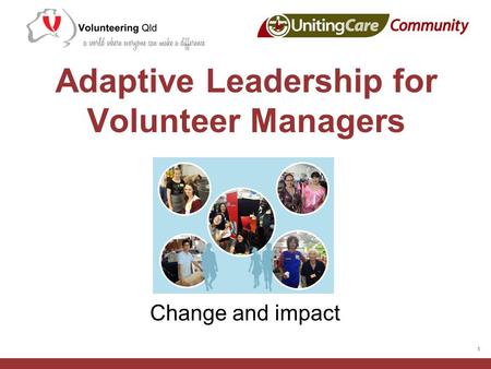 Adaptive Leadership for Volunteer Managers