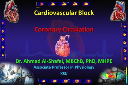 Cardiovascular Block Coronary Circulation