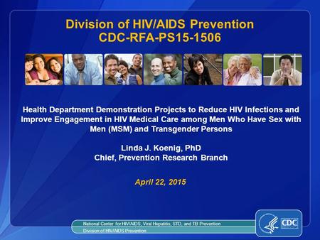 Division of HIV/AIDS Prevention CDC-RFA-PS