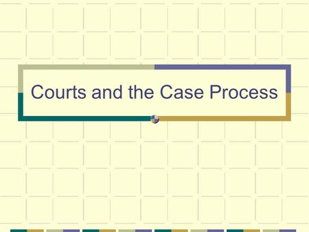 Courts and the Case Process. I. The Two Systems of Criminal Courts A. Federal and state courts (more trials take place in state courts) B. Federal Courts.
