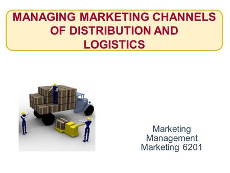 Marketing Management Marketing 6201