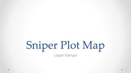 Sniper Plot Map Logan Genga.