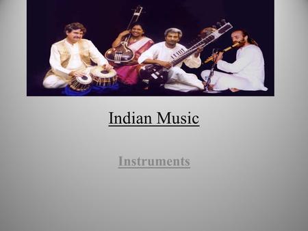 Indian Music Instruments.