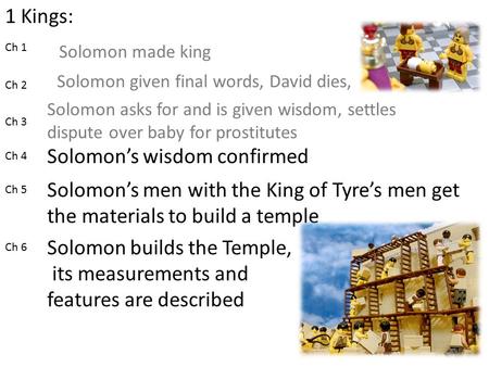 Solomon’s wisdom confirmed