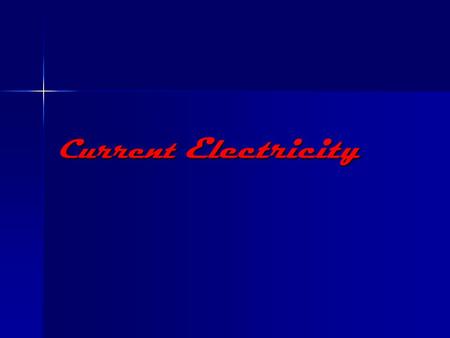 Current Electricity. How is current produced? When a high potential is connected by a conductive material to a low potential. When a high potential is.