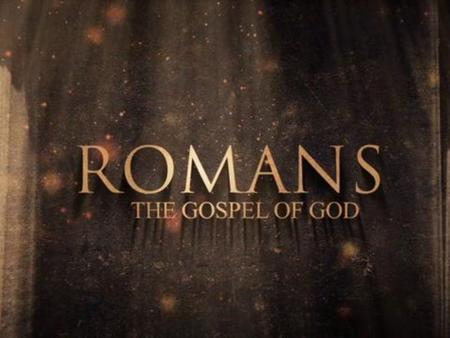 A NEED REVEALED The guilt of the Jews Understanding the Judgment of God. Romans 2:1-16.