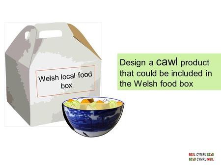 Design a cawl product that could be included in the Welsh food box Welsh local food box.