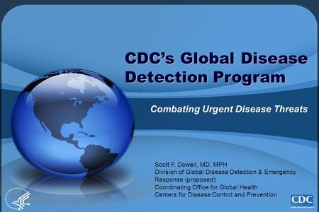 CDC’s Global Disease Detection Program