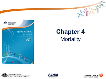 Chapter 4 Mortality. Long-term trends in death due to asthma by sex, all ages and people aged 5–34 years Source: AIHW National Mortality Database * Indicates.