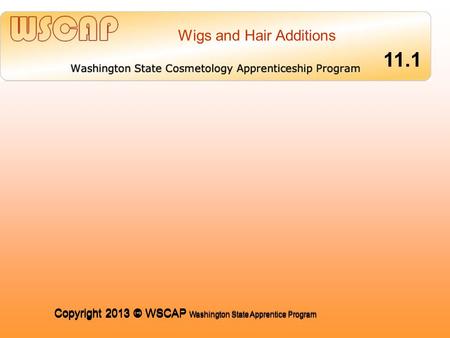 Copyright 2013 © WSCAP Washington State Apprentice Program COMMUNICATING FOR SUCCESS 1.4 COMMUNICATING FOR SUCCESS 1.4 COMMUNICATING FOR SUCCESS 1.4 COMMUNICATING.