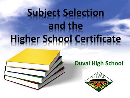 Duval High School. Record of School Achievement, awarded to all eligible students when they leave school. An exit credential ie issued when students.