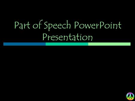 parts of speech presentation free download