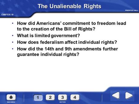 The Unalienable Rights