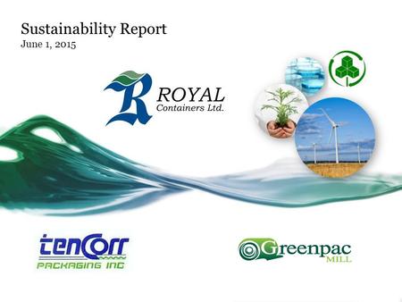 Sustainability Report June 1, 2015. Sustainability Policy Vision & Principles Important Issues Commitment & Scope Objectives Reporting.