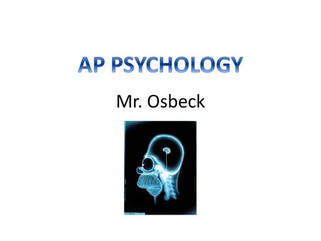 Mr. Osbeck. When I was a kid, I fell into a bees nest and was stung over 60 times I play the guitar, piano, trumpet, and saxophone I had the uncomfortable.