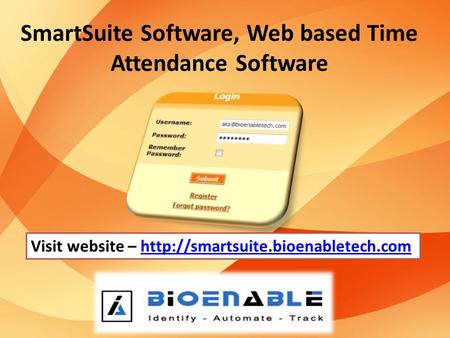 SmartSuite Software, Web based Time Attendance Software Visit website –