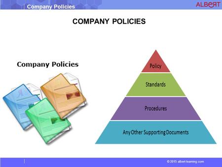 © 2015 albert-learning.com Company Policies COMPANY POLICIES.