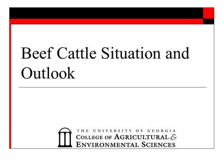 Beef Cattle Situation and Outlook. 1.39 million tons.