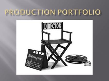 TECHNICAL REQUIREMENTS Each candidate must submit a production portfolio worth 50% of their IB grade, consisting of:  Film Written Commentary  Rationale.